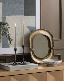 Rosario Taper Holder -Bloomingville Shop 20230913 SS Mirrors Decor 019 T 957ce509 83ee 4ac9 9d36 d8bed87a21db