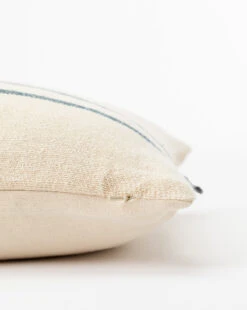 Abigail Silk Stripe Pillow Cover -Bloomingville Shop AbigailSilkStripePillowCover MPLW0649 CRM 14x20 D1