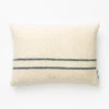 Abigail Silk Stripe Pillow Cover -Bloomingville Shop AbigailSilkStripePillowCover MPLW0649 CRM 14x20 MAIN