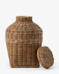 Ahnamia Wicker Jars -Bloomingville Shop AhnamiaWickerJars MDCR2391 NAT L D1