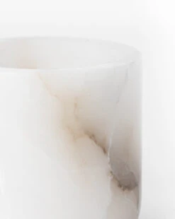 Alabaster Tea-light Holder -Bloomingville Shop AlabasterTea lightHolder 1