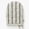 Black Striped Oven Mitt -Bloomingville Shop BlackStripedOvenMitt MKTN1101 CRM OS MAIN T