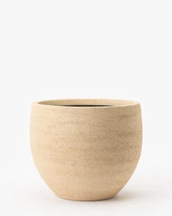 Bodie Tan Fiberstone Planter 14 Bodie Tan Fiberstone Planter -Bloomingville Shop BodieTanFiberstonePlanter MDCR2577 TAN L