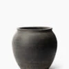 Brushed Charcoal Vase