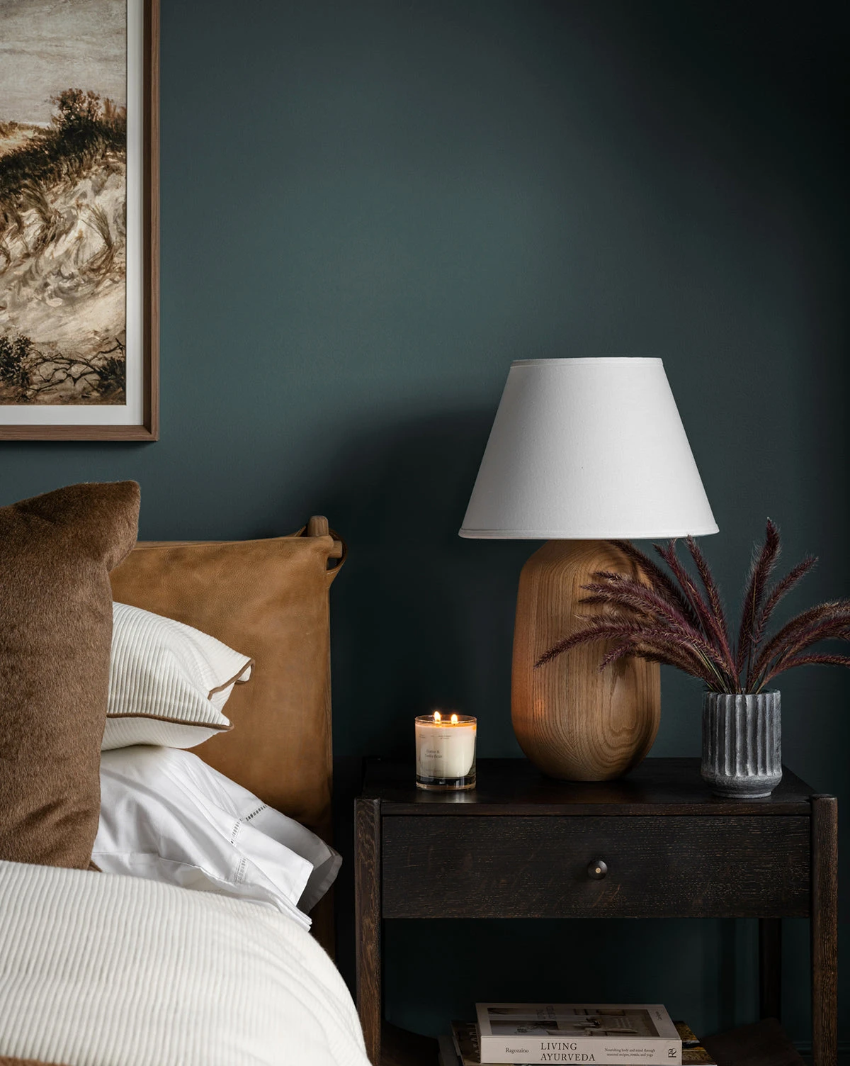 Grayson Black Marble Vase 4 Grayson Black Marble Vase - Image 2