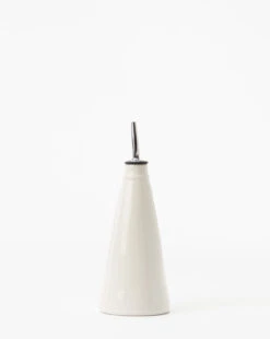 Ceramic Oil Bottle -Bloomingville Shop CeramicOilBottle MKTN0789 WHT S