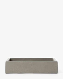 Gray Shagreen Tray -Bloomingville Shop GrayShagreenTray MDCR2449 GRY OS D2