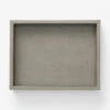 Gray Shagreen Tray