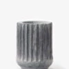 Grayson Black Marble Vase -Bloomingville Shop GraysonBlackMarbleVase MDCR2439 BLK OS MAIN