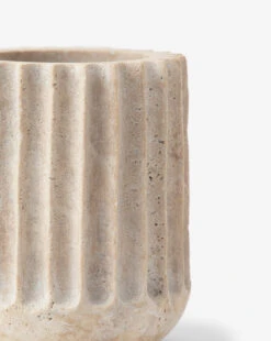 Grayson Travertine Vase 7 Grayson Travertine Vase -Bloomingville Shop GraysonTravertineVase MDCR2440 TAN OS D1