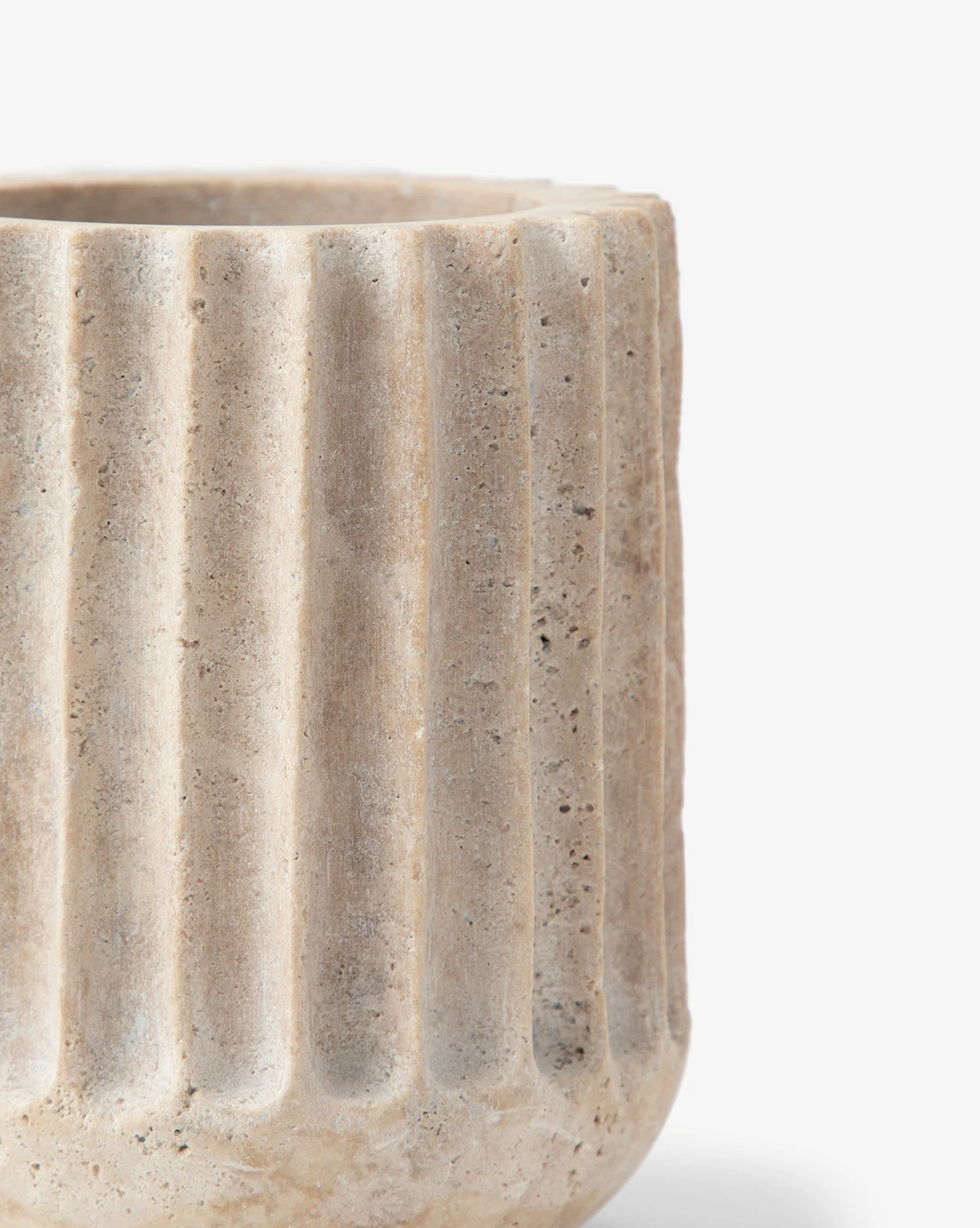 Grayson Travertine Vase 5 Grayson Travertine Vase - Image 3