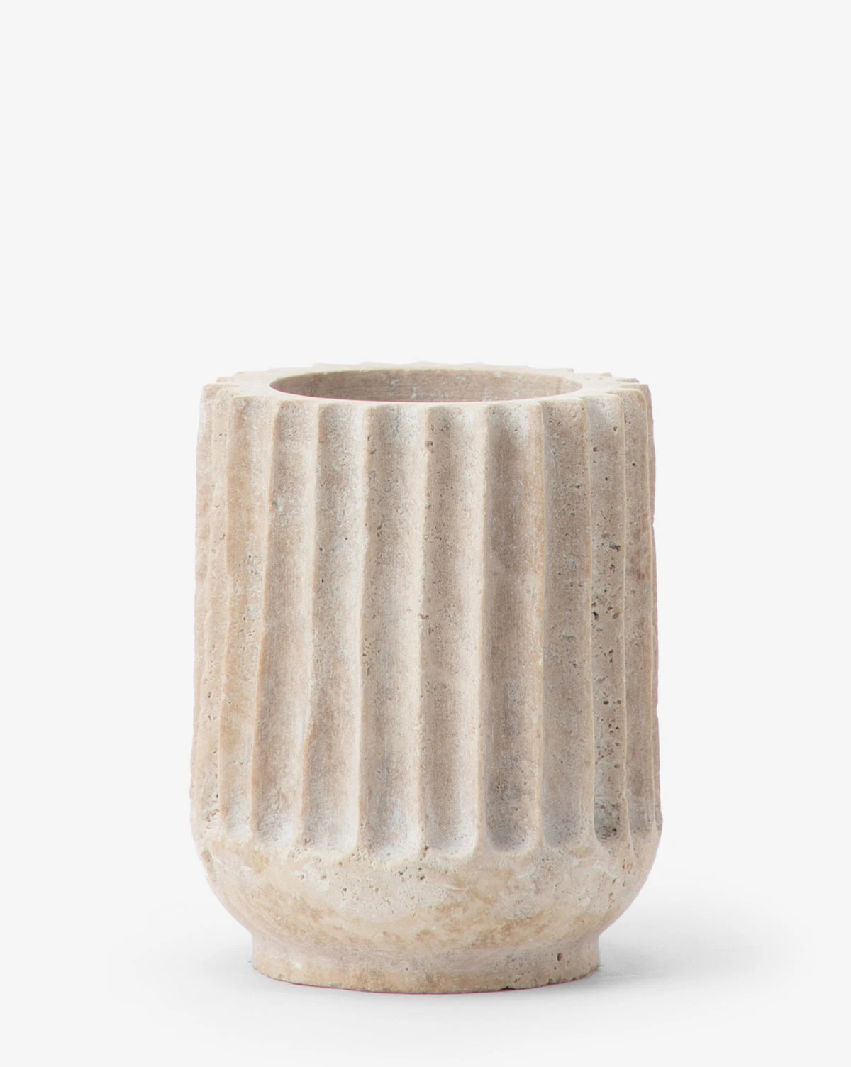 Grayson Travertine Vase 3 Grayson Travertine Vase