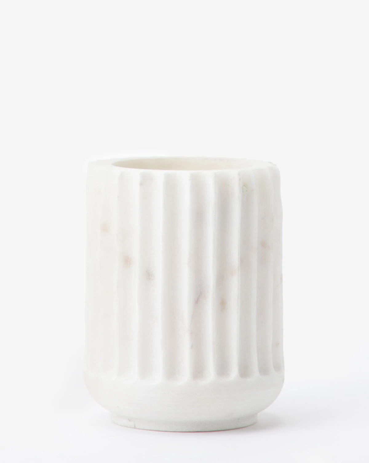 Grayson White Marble Vase 3 Grayson White Marble Vase