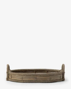Graywash Wicker Tray -Bloomingville Shop GraywashWickerTray MDCR2393 NAT OS D1