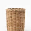 Hand-Woven Wicker Vase 2 Hand-Woven Wicker Vase -Bloomingville Shop Hand WovenWickerVase MDCR2024 NAT L