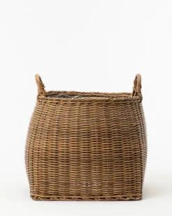 Handled Planter Basket -Bloomingville Shop HandledPlanterBasket MDCR2143 RTN L