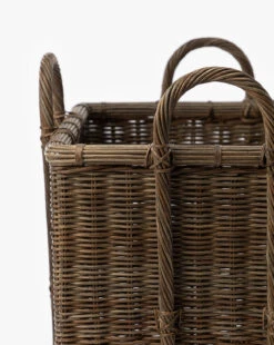 Jacinta Woven Basket -Bloomingville Shop JacintaWovenBasket MDCR2618 WCK OS D2