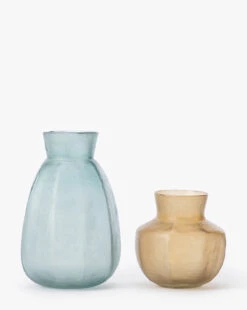 Jaylen Blue Glass Vase -Bloomingville Shop JaylenAmberGlassVase MDCR2754 AMB OS D2 T fe50443e 0814 486d 847a d6fc6839ec7e
