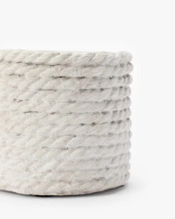 Koa Cement Planter -Bloomingville Shop KoaCementPlanter MDCR2645 GRY OS D1