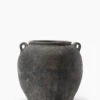 Large Black Handled Jar -Bloomingville Shop LargeBlackHandledJar MDCR2483 CHR OS MAIN