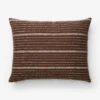 Mabyn Pillow Cover -Bloomingville Shop MabynPillowCover MPLW1235 BWN 16x20 MAIN