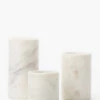Marble Cylinder Pillars (Set Of 3) -Bloomingville Shop MarbleCylinderPillars Setof3 MDCR2396 MRB S3 MAIN
