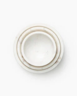 Marble Nesting Bowls (Set Of 3) 15 Marble Nesting Bowls (Set Of 3) -Bloomingville Shop MarbleNestingBowls Setof3 MBTH0239 MRB SET3 D1