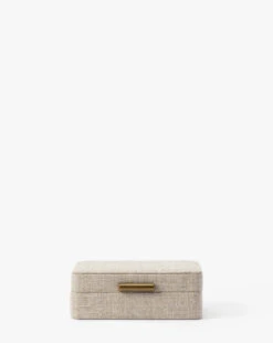 Natural Fabric Boxes -Bloomingville Shop NaturalFabricBoxes MDCR2720 OWH S MAIN T