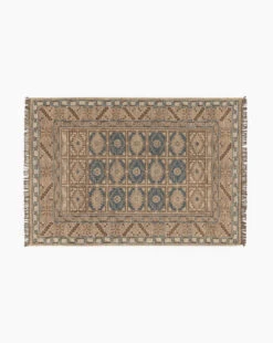 Nunez Hand-Knotted Wool Rug -Bloomingville Shop NunezHand KnottedRug MRUG0921 BWN 4x6 T
