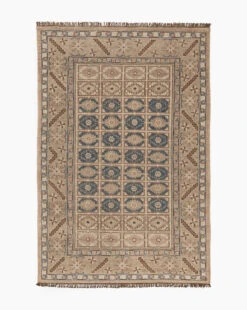 Nunez Hand-Knotted Wool Rug -Bloomingville Shop NunezHand KnottedRug MRUG0921 BWN 6x9 T