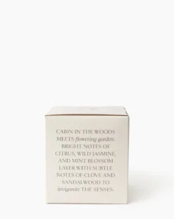 Oak & Orange Blossom Candle -Bloomingville Shop Oak OrangeBlossomCandle MDCR2783 WHT 8 D1 T