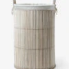 Raleigh Laundry Basket -Bloomingville Shop RaleighLaundryBasket MDCR2442 LGY OS MAIN