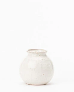 Rounded Ceramic Vase 14 Rounded Ceramic Vase -Bloomingville Shop RoundedCeramicVase S