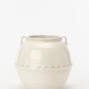 Rounded White Vase 1 Rounded White Vase -Bloomingville Shop RoundedWhiteVase