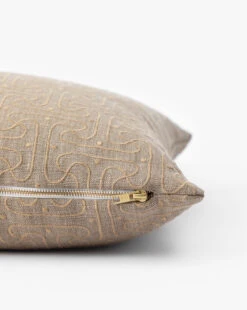 Saren Pillow Cover 9 Saren Pillow Cover -Bloomingville Shop SarenPillowCover MPLW1397 TAN 22x22 D1 T