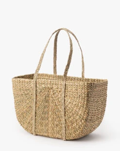 Seagrass Woven Bag -Bloomingville Shop SeagrassWovenBag MDCR2659 NAT OS D1 T