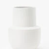 Smooth Matte White Glaze Vase -Bloomingville Shop SmoothMatteWhiteGlazeVase MDCR2587 WHT OS MAIN 3018e551 2077 43f2 90b5 b24660675472