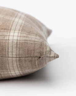 Tannehill Pillow Cover -Bloomingville Shop TannehillPillowCover MPLW1415 BWN 22x22 D1 T