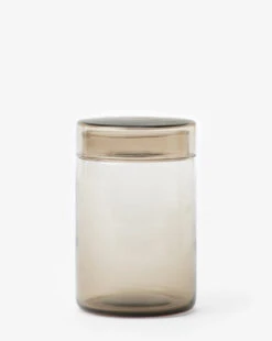 Tristan Glass Canister -Bloomingville Shop TristanGlassCanister MKTN0936 TAU S