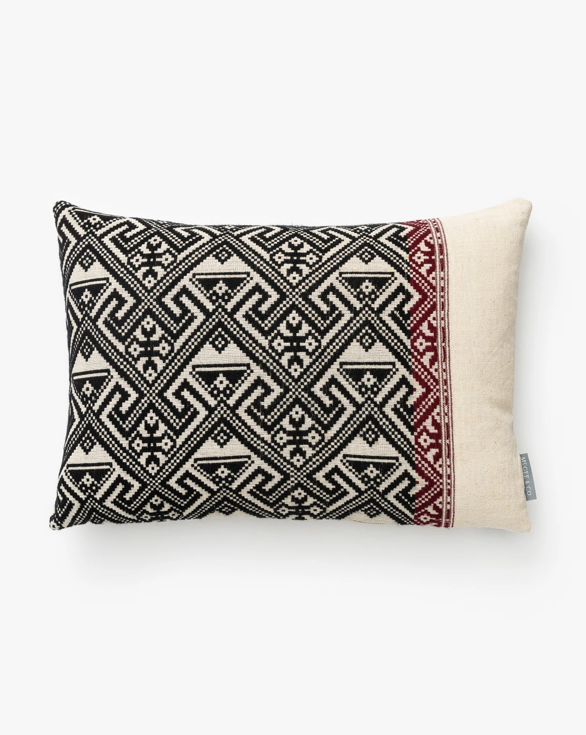 Vintage Black Tribal Print Pillow Cover No. 4 3 Vintage Black Tribal Print Pillow Cover No. 4