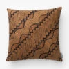 Vintage Brown Diagonal Pattern Pillow Cover No. 1 -Bloomingville Shop VintageBrownDiagonalPatternPillowCoverNo1 MPLW1307 BWN 20x20 MAIN
