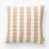 Vintage Tan Check Pillow Cover No. 1 -Bloomingville Shop VintageTanCheckPillowCoverNo1 MPLW1381 TAN 22x22 MAIN