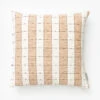 Vintage Tan Check Pillow Cover No. 3 -Bloomingville Shop VintageTanCheckPillowCoverNo3 MPLW1383 TAN 20x20 MAIN