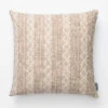Vintage Tribal Patterned Pillow Cover No. 1 -Bloomingville Shop VintageTribalPatternedPillowNo.1 MPLW1219 TAN 20x20 MAIN