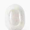White Marble Sculpture -Bloomingville Shop WhiteMarbleSculpture MDCR2474 WHT OS MAIN
