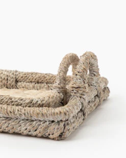 Whitewashed Handled Tray -Bloomingville Shop WhitewashedHandledTray MDCR2287 GRY D2