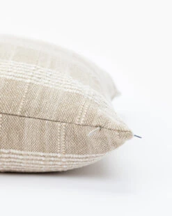 Whitney Pillow Cover -Bloomingville Shop WhitneyPillowCover MPLW1115 TAN 22x22 D1