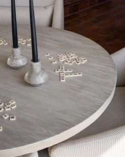 Bloomingville Marble Shaped Taper Holder -Bloomingville Shop WinterCatalog59