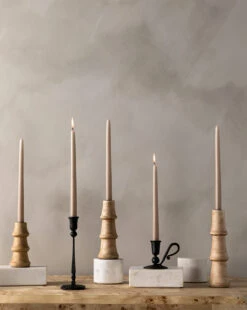 Claudio Cylinder Marble Object 8 Claudio Cylinder Marble Object -Bloomingville Shop candlevignette