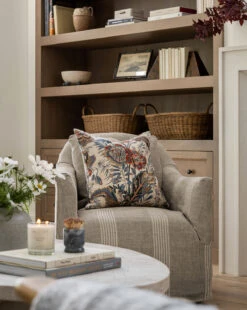 Elwynne Floral Pillow Cover -Bloomingville Shop fall styled 139